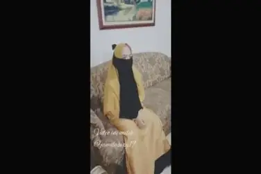 Ukhti Hijab Kuning Dientot Liar, Becek Basah yang Tidak Bisa Ditahan Sampai Habis